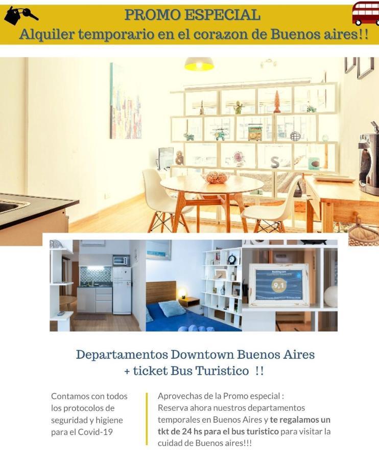 Departamento Downtown Buenos Aires Appartement Buitenkant foto